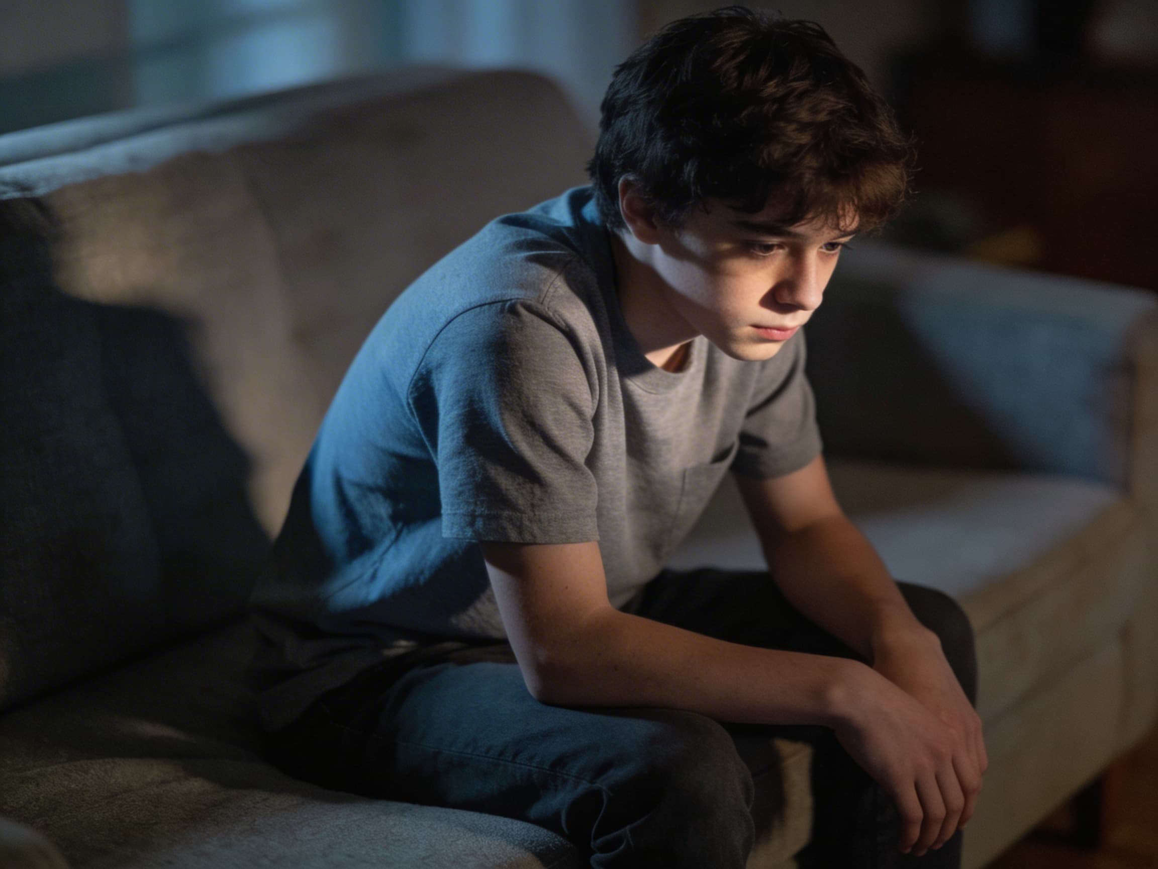 Person struggling with addiction